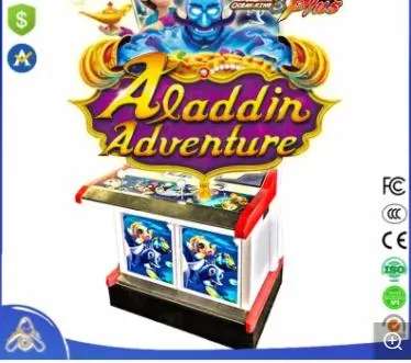 Venda por grosso de boa qualidade a pesca de captação de máquina de jogos Ocean Rei 3 Plus Aventura Aladdin