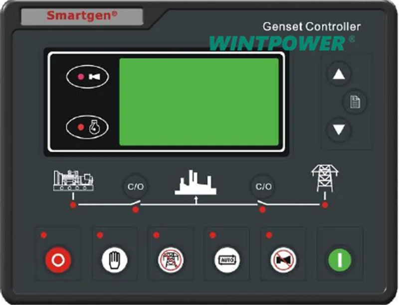 Grupo electrógeno Hgm Controlador Smartgen Hgm6310D6320D9310Hgm7220 Hgm mpu Hmc6000A Hmc9000 un generador de Panel de control