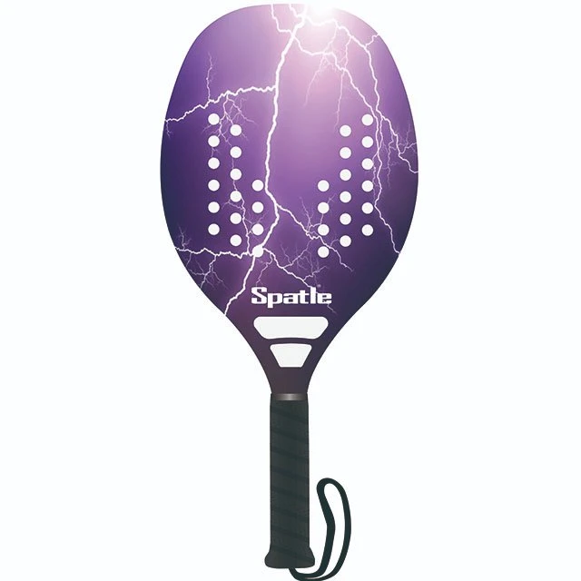 Lightweight Carbon Fiber EVA Foam Core Beach Tennis Racket for Adults