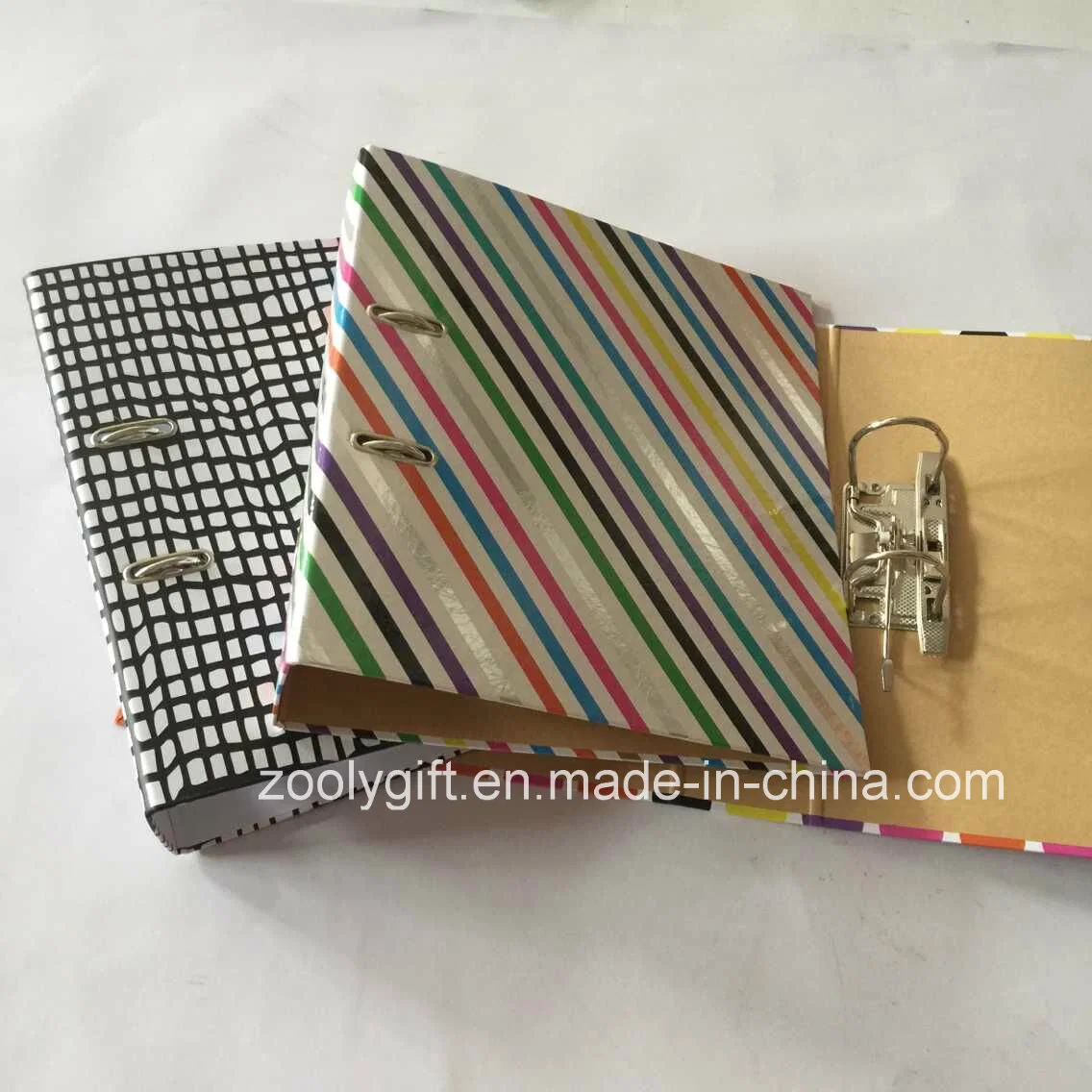 Recycle Design Printing 2''/3'' A4 /FC Cardboard Paper Lever Arch File Office File Folder