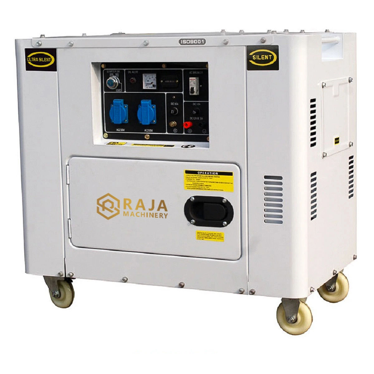 Super Silent  Air Cooled 5.7KW Diesel Generator for Outdoor Electricity Supply