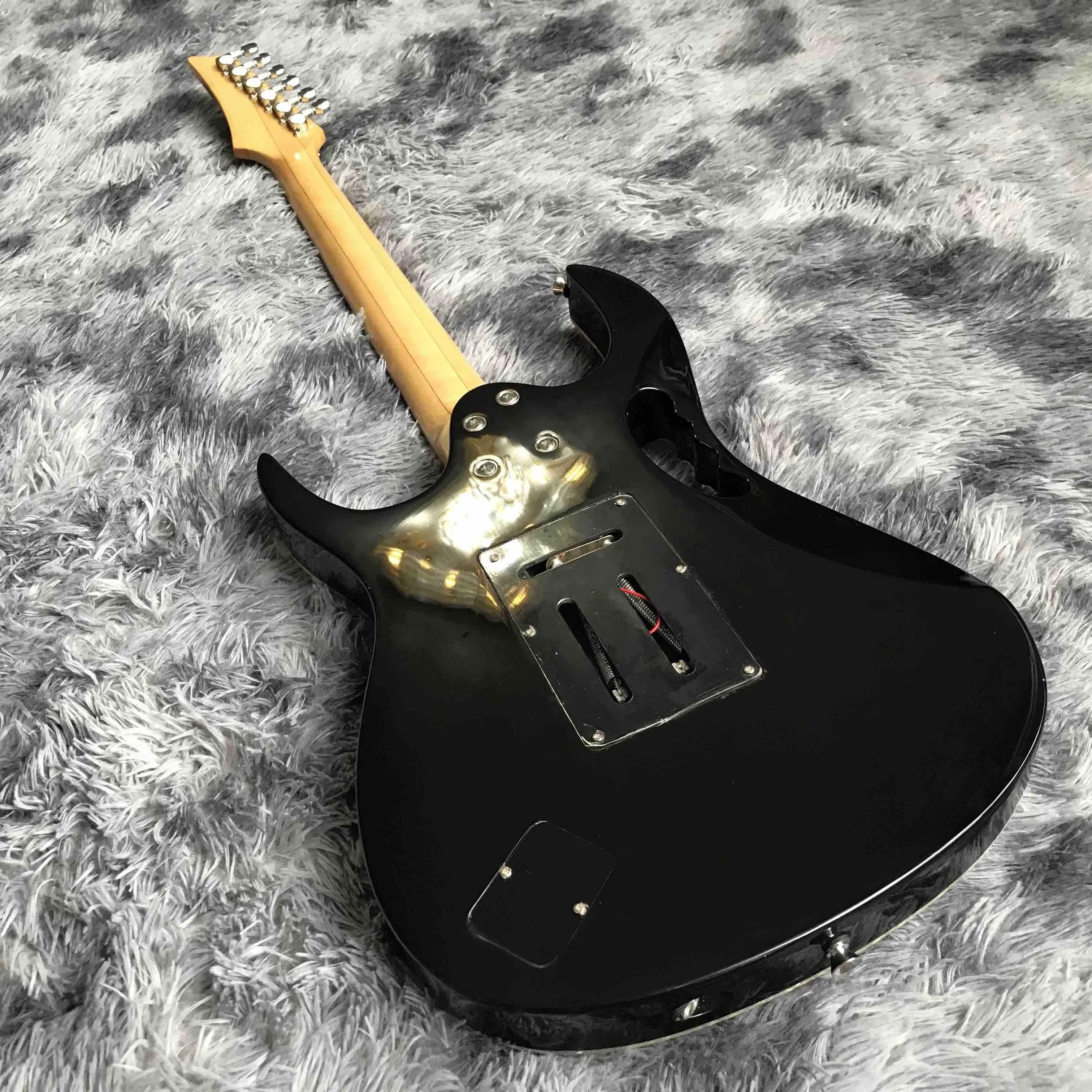 Custom Mahogany Body Golden Mirror Iban Style Electric Guitar in Kinds Color