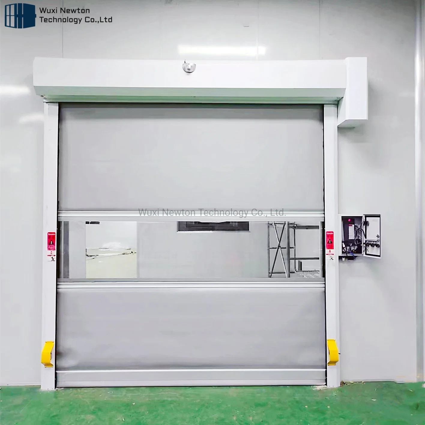 Rouleau de porte à haute vitesse jusqu'obturateur haute vitesse isolés PVC Portes Industrielles de porte