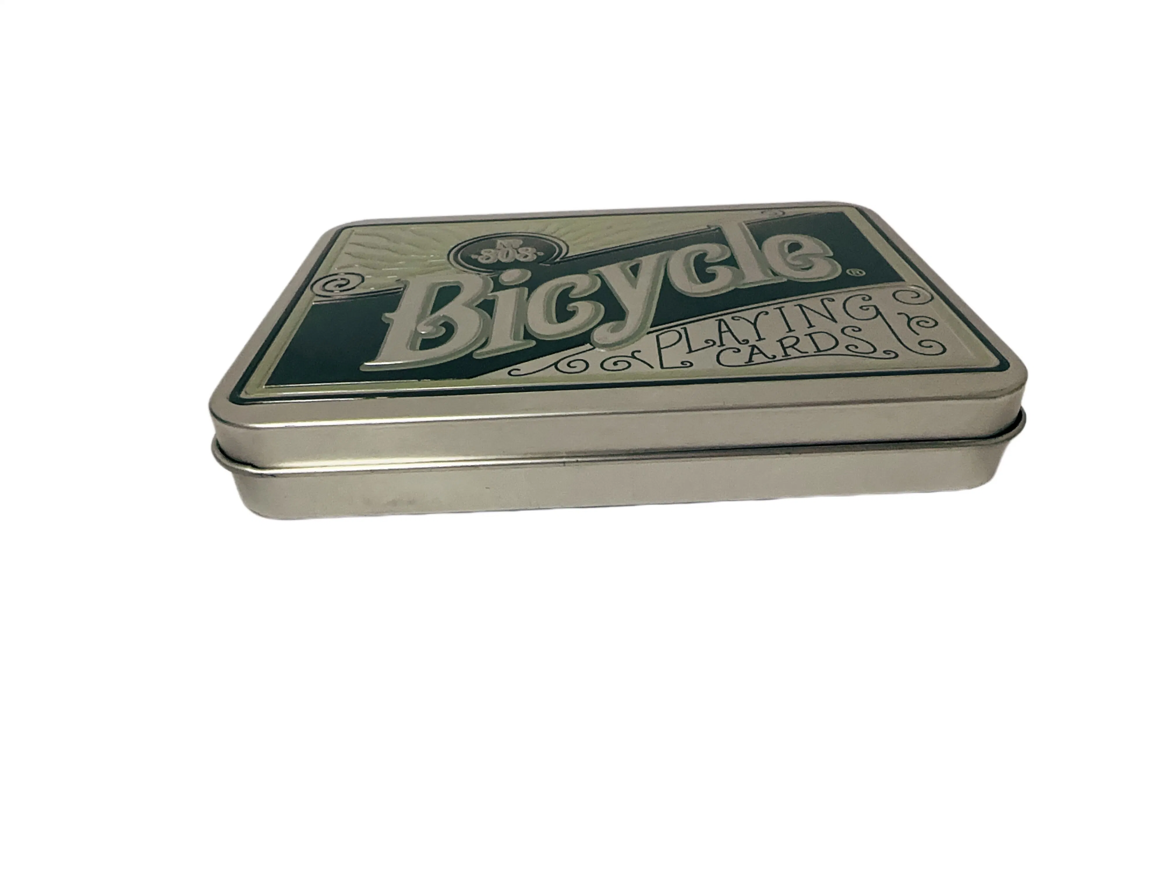 Rectangle Shape CD and DVD Gift Tin Metal Tin Case Storage Tin Can Packaging Tin Box