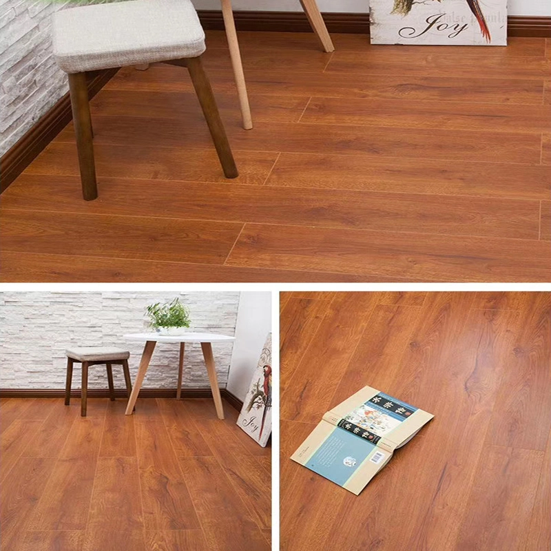 Precio barato duradero Piso laminado antideslizante Mhdf HDF MDF Pisos laminados