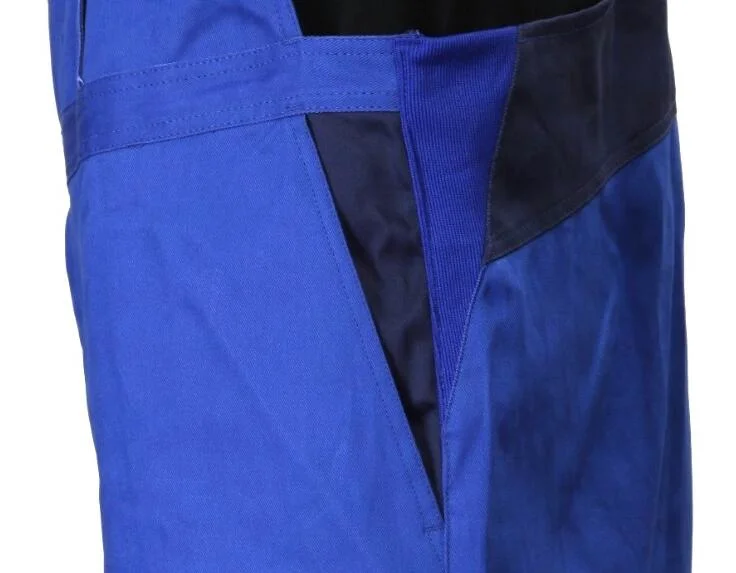 Men′ S Seguridad contrastada ropa de trabajo pantalones de babero