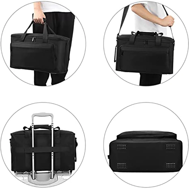 Waterproof Large Capaciry Heavy Duty Cable Bag Separate Instrument Accessories Organizer Travel Bag Tote Laptop Bag