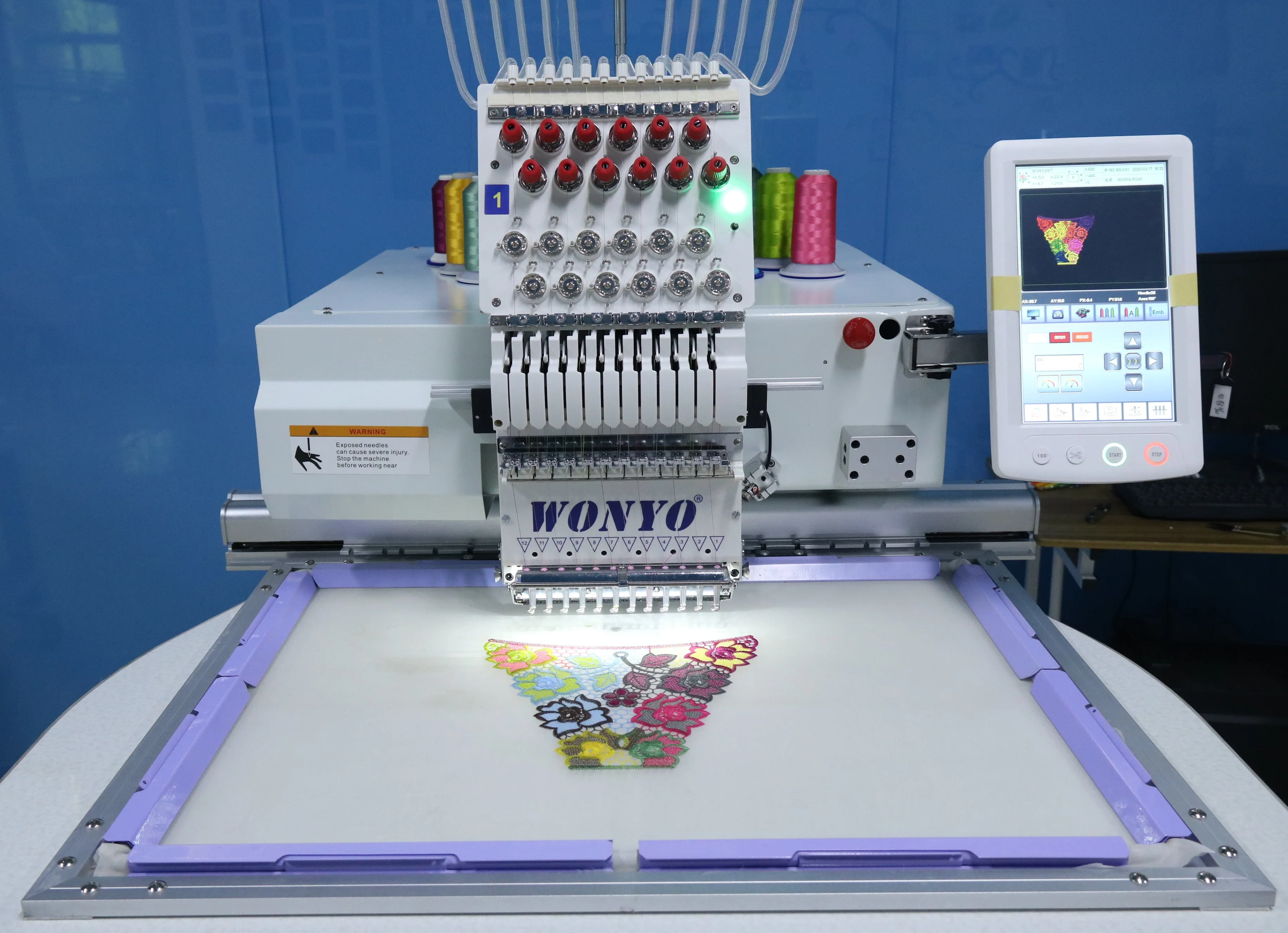 Bloqueio Industrial Quilting Costura máquina de bordado para Home Produtos Têxteis