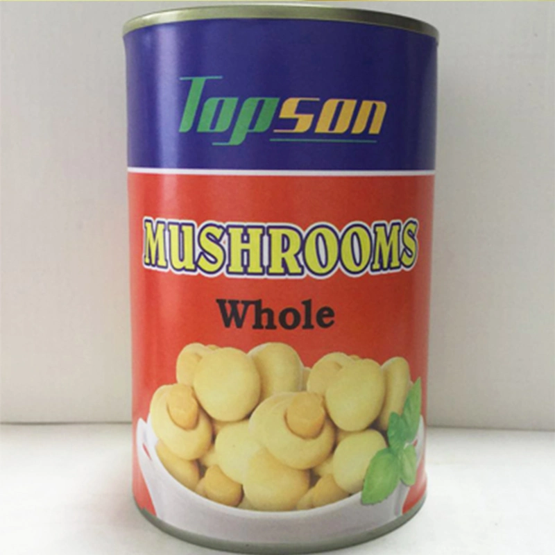 Canned Food Canned Vegetable Whole Mushroom with Super Quality