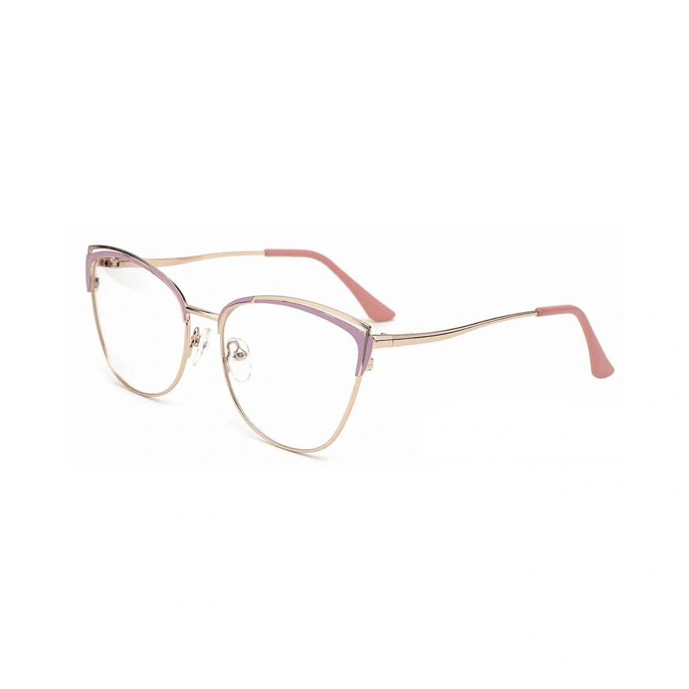 Gd meilleurs hot chat Vente de lunettes Fashion femmes cadres optique métal nouveau design très tendance de gros Cateye