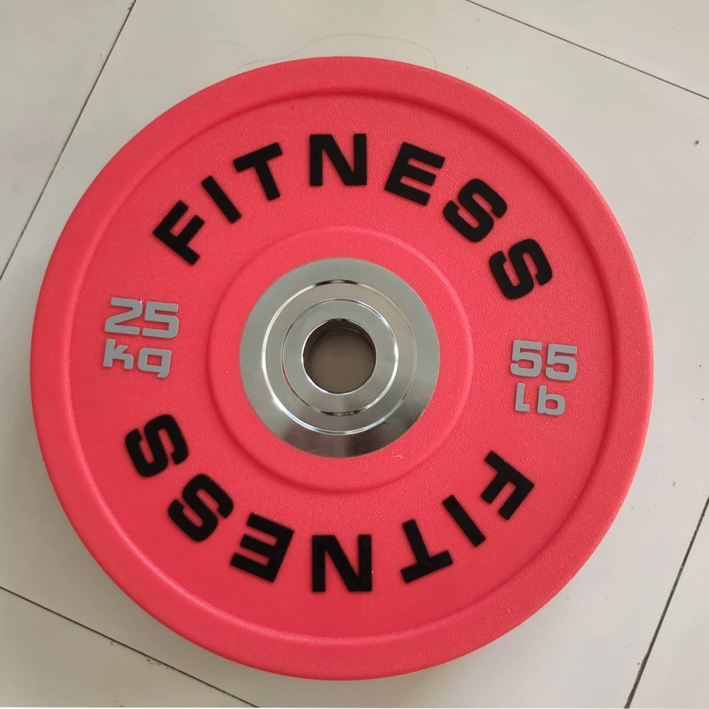 Nouveau style de protection de l'environnement gym musculation poids spécial barbell Plaque