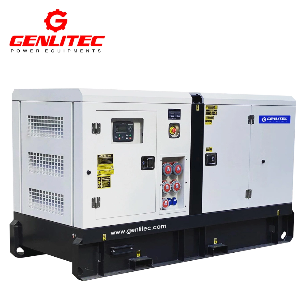 50Hz 1500rpm 3 Phase Voltage China Ricardo Diesel Engine Generator Silent Canopy 38kVA 30kw