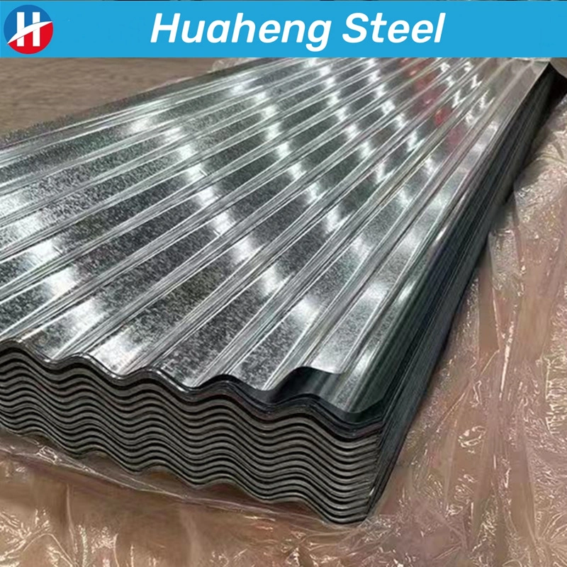 Lowest Price Gi Roofing Building Material PVC Film Galvanized Steel Roof Zinc Coating Corrugated Roofing Sheet