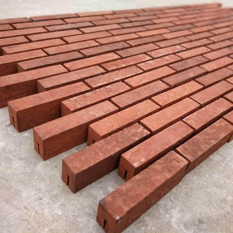 Red Perforated Clay Bricks for Construction