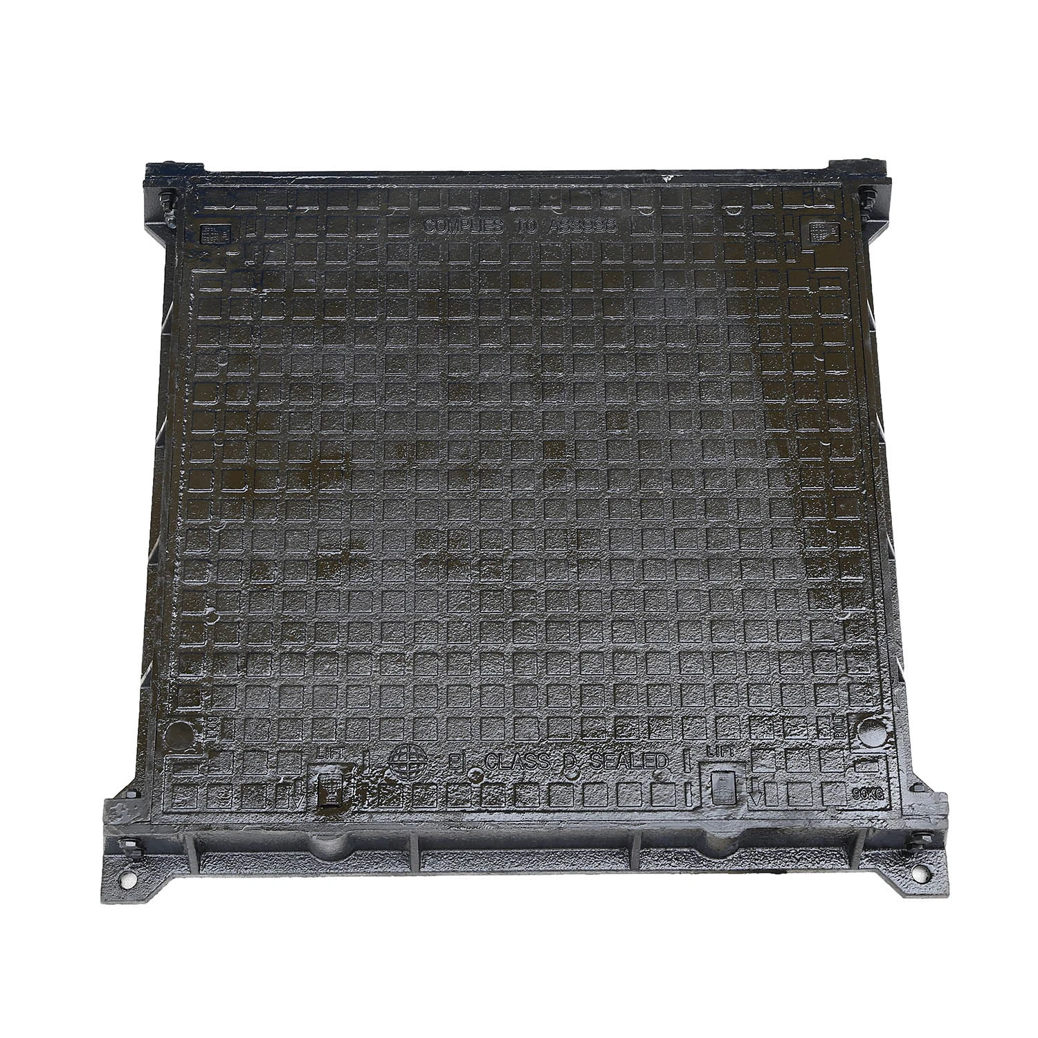 Factory Direct Supply Ductile Iron Rectangle Gully Sewer Drain Manhole Cover for Wholesale/Supplier