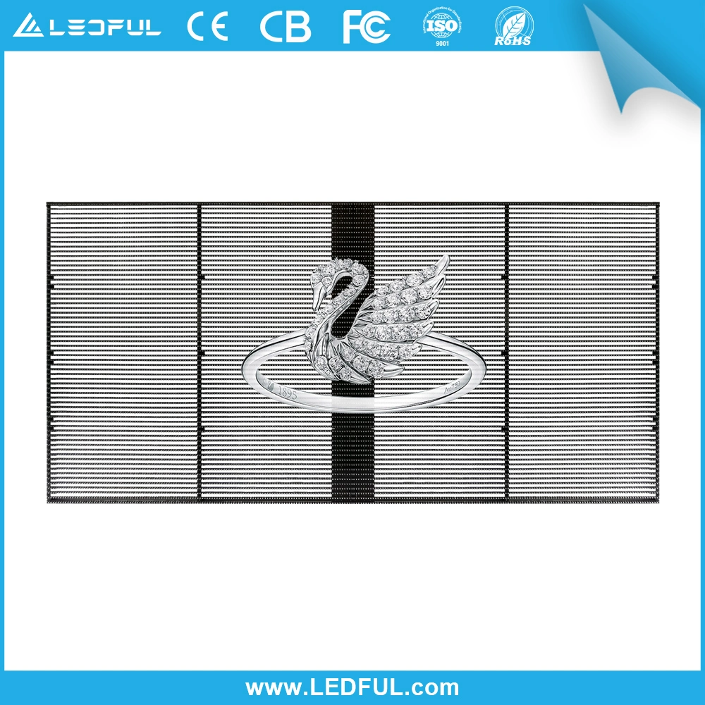 Indoor/Outdoor LED Screen Transparent Advertising Building Lighting Decoration