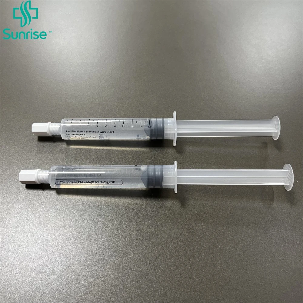 Sunrise Med 0.9% Nacl Pre-Filled Normal Saline Flush Syringe