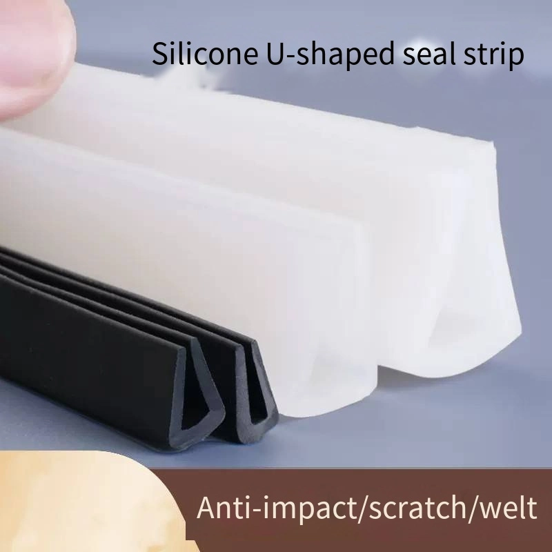 Wholesale/Supplier Silicone U-Shaped Silicone Strip Slot Sealing Soft Rubber Strip