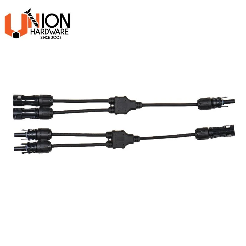 IP67 Waterproof Solar Y Branch Connectors Harness 2 To1 3 to 1 4 to 1