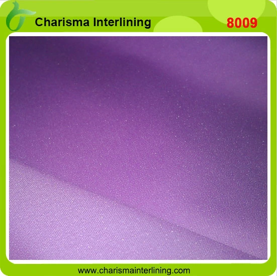 100% Polyester Reinforced Stitch Bond Interlining Fusing Brushed Nonwoven Buckram Fabric