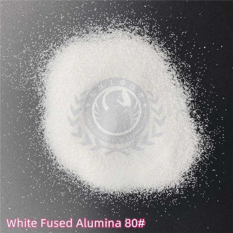 China Fabricación chorreado de arena Blanco aluminio fundido Oxido/Blanco aluminio óxido F36