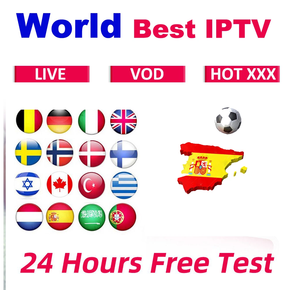 Abonnement IPTV mondial M3U Code de test gratuit Mega Ott pour Suède Allemand Hébreu France liste des chaînes arabes xxx IPTV