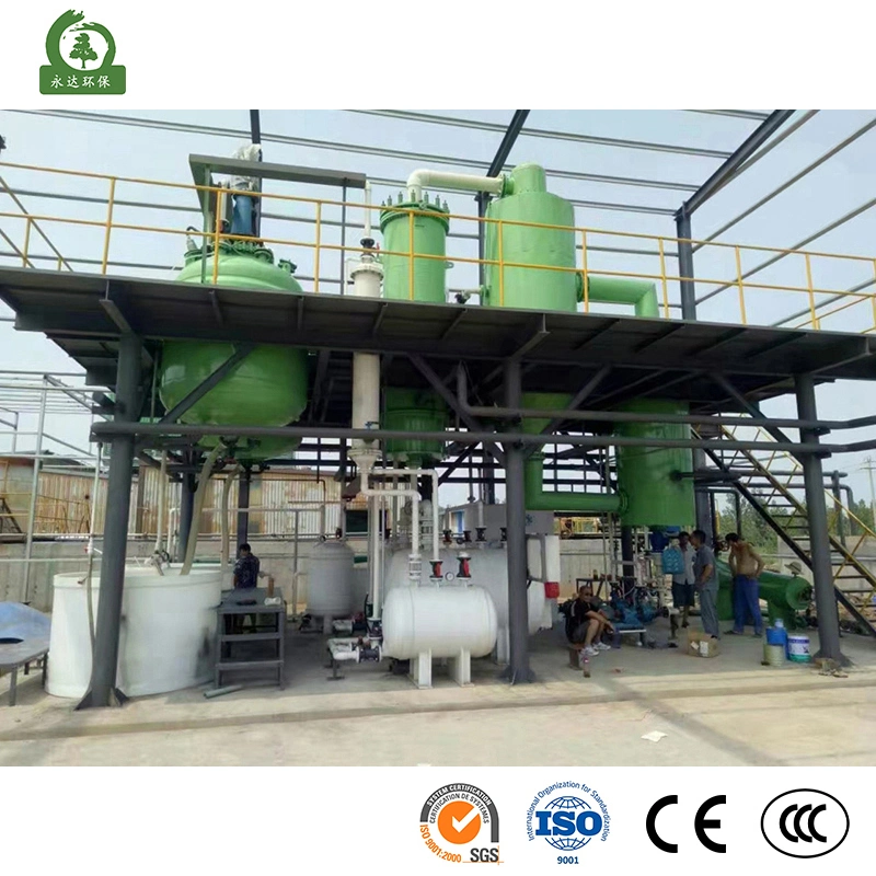 Yasheng China Waste Acid Treatment Equipment Suppliers Professional Waste Lead Acid Battery Car Battery Storage Battery Recycling Equipment