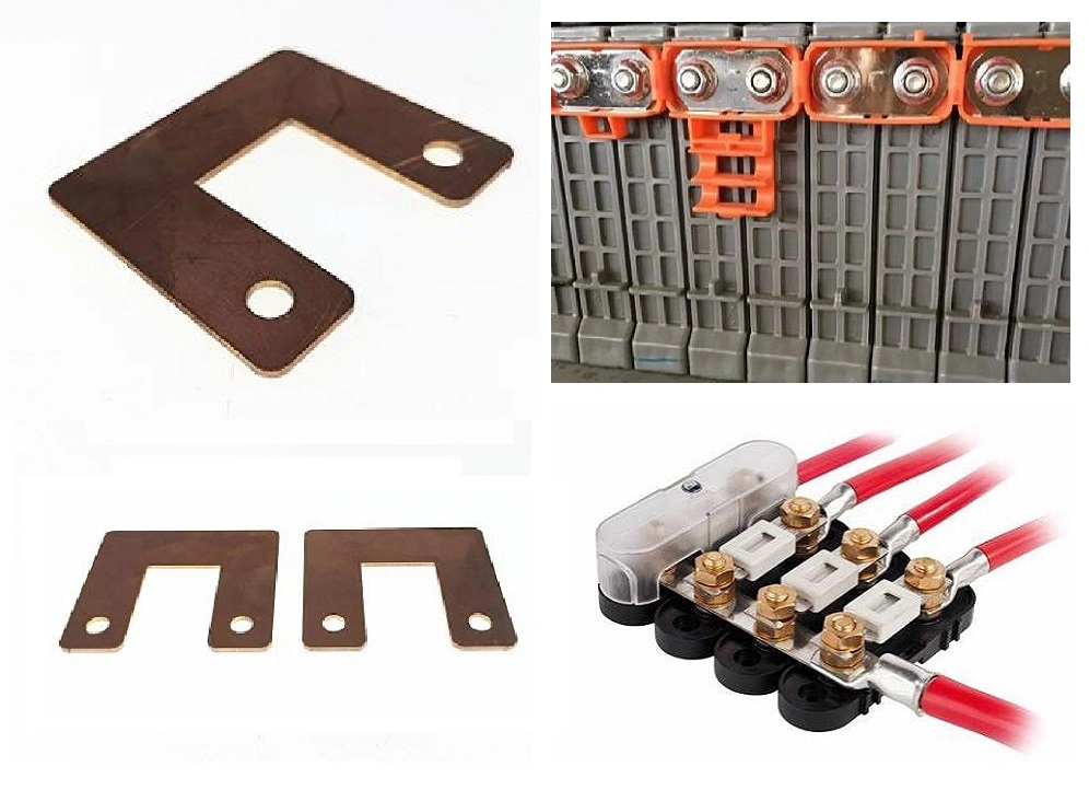 Copper with Nickel Plated Prius Bus Bars Busbar for Toyota Camry Hybrid Batteries