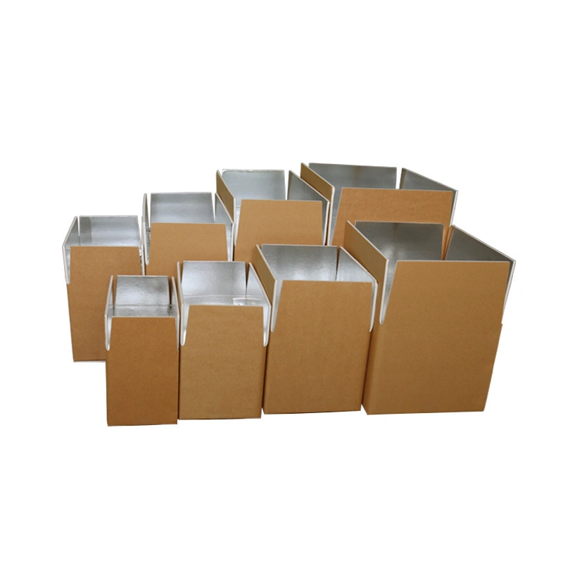 Custom Printing Foldable Kraft Paper Incubator Cardboard Transport Heat Insulated Carton Box