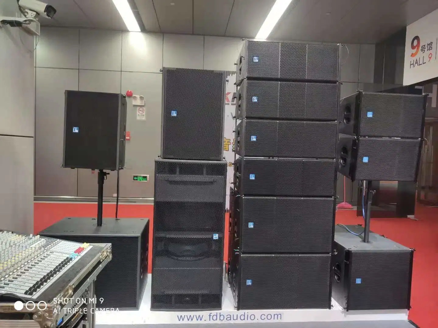 PRO Audio Double 10 Inch Line Array Speaker Professional Speaker Outdoor PA Speaker Line Array System