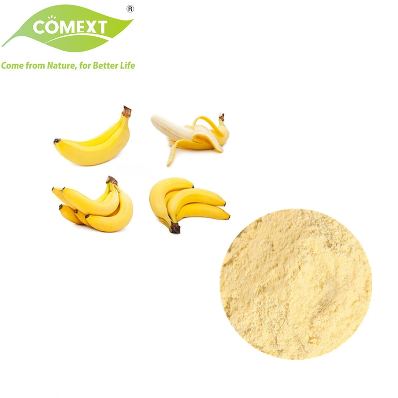 Высококачественный образец COMEXT защищает добавку еды живота Органический порошок банана замораживание сушеный фруктовый порошок банана