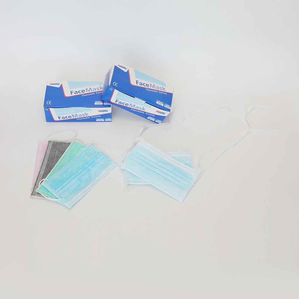 Non Woven Surgical 3 Ply Earloop Face Mask