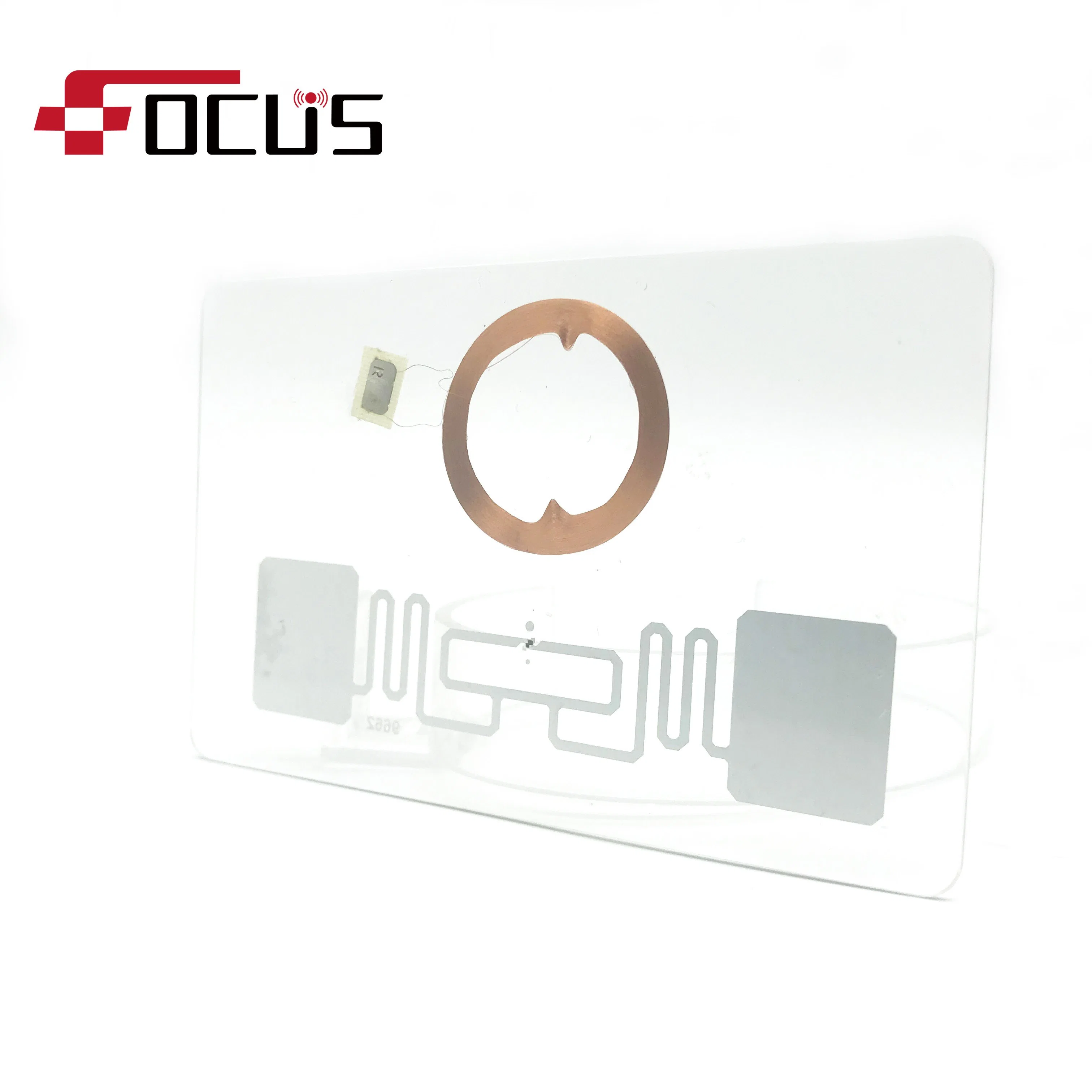 Custom Color and Logo 13.56MHz Dual Frequency Card for Business