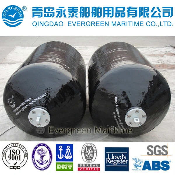 Cylindrical PU Skin EVA PE Closed Cell Foam Core Marine Fender