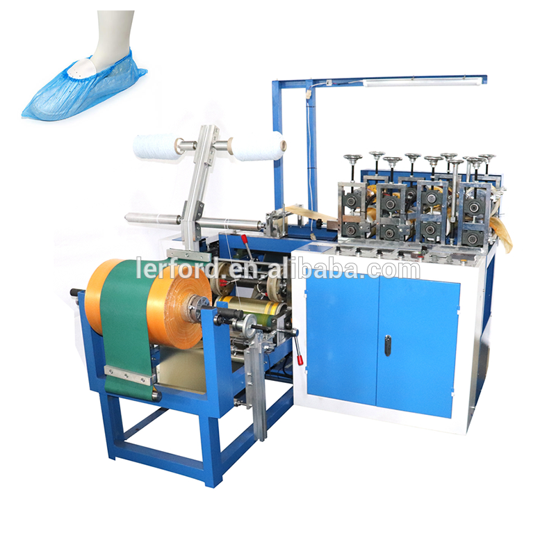 Disposable Surgical Nonwoven PE CPE Shoe Cover Machine Shoe Cover Making Machine