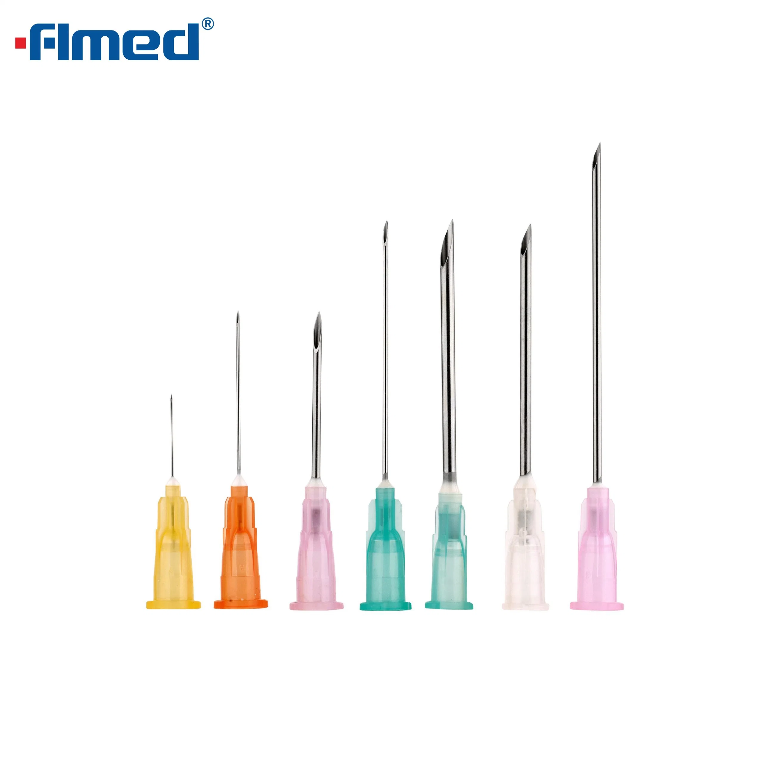 Seringues à usage unique pour usage médical aiguilles hypodermiques 16g -30g