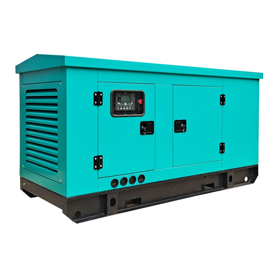 4 Cylinder 220V Silent 20kVA 40kw Portable Silent Diesel Electric Back up Generator Set Canopy Water Cooling Diesel Genset