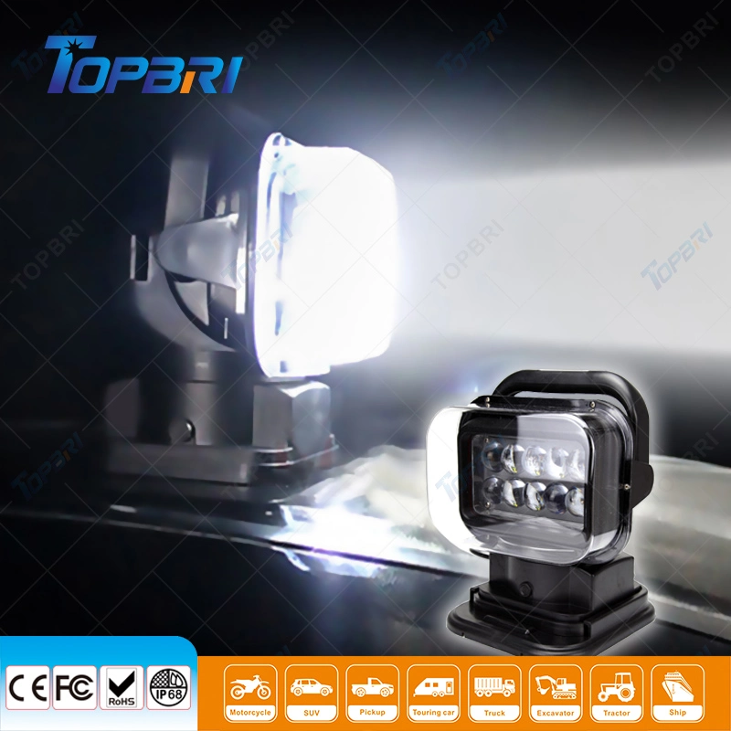 50W Truck Trailer Tractor Auto Driving Laser Light Portable LED Search Car Working Work Lights