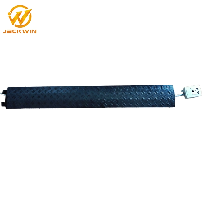 1000*130*20mm Yellow or Black Plastic One Channel Floor Cable Protector