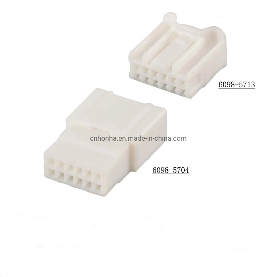 6098-5713 6098-5704 90980-12737 Original 12p Stock 12 Pin Male Connector Fit Terminals Housing Butt Joint Cable Parts Accessories Cars