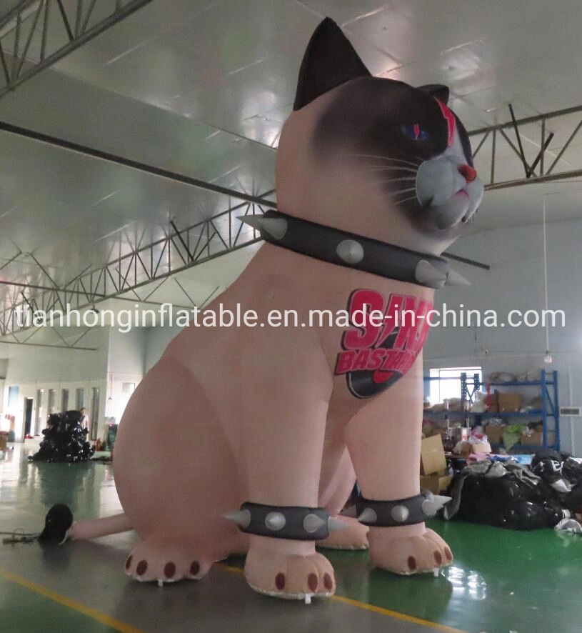 5m 17FT Outdoor Inflatable Products Advertising Cat