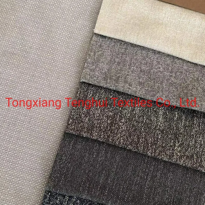 Woven Fabric Upholstery Textile Use for Sofa and Curtain Material