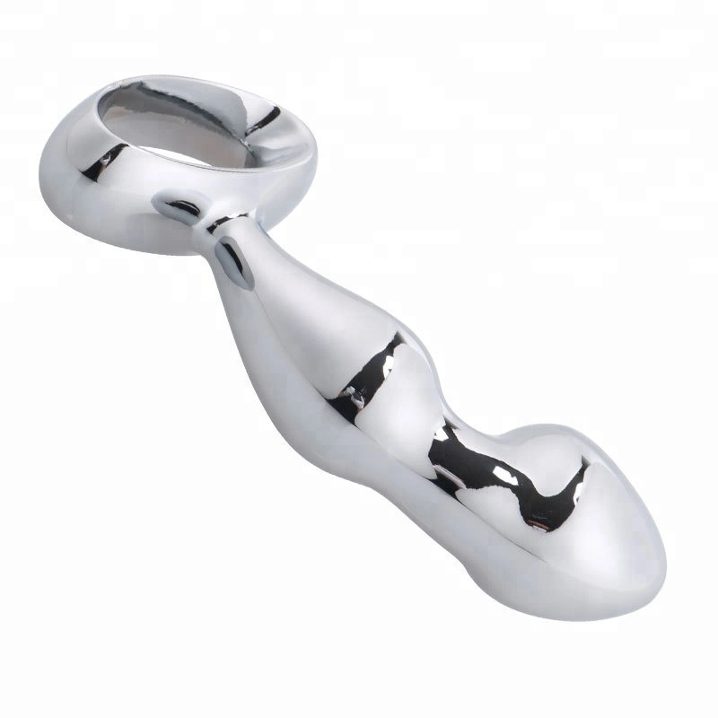 Mog China hicieron polla gancho Anal dilatador anal anillo estimulador Anal Beads Buttplug Metal