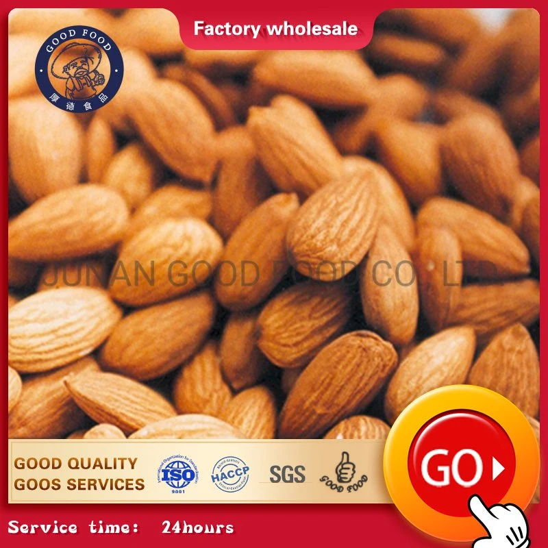 China Dried Organic Almond Carton Packing Almonds Raw