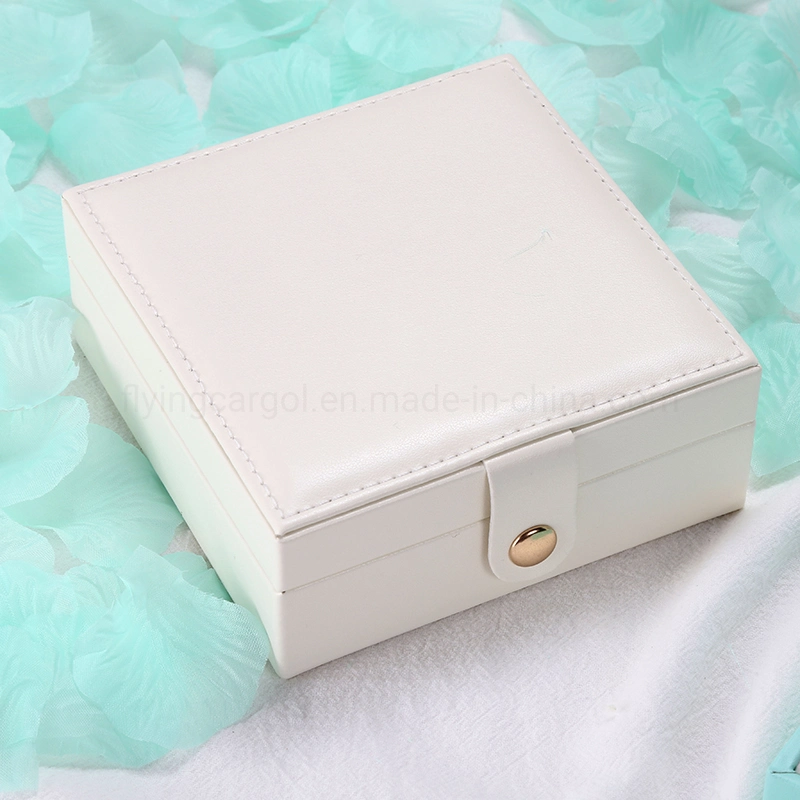 Luxury Accessories Make up Jewellery Storage Boxes Travel Box PU Leather Cosmetic Packaging Jewelry Box