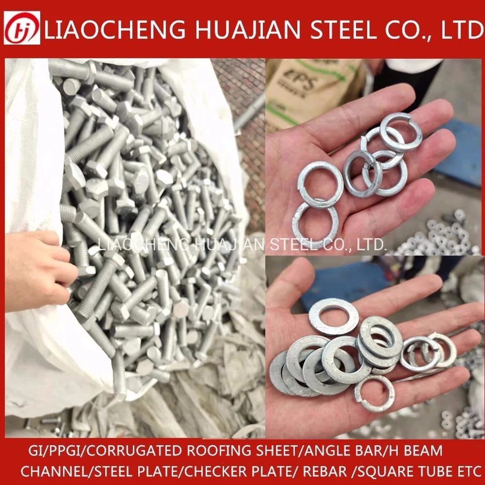 Hardware Fasteners Stainless Hex Bolt, Nut and Washer in Selling