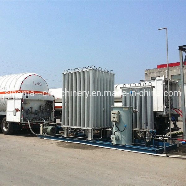 L'oxygène liquide Azote le remplissage des cylindres de gaz argon vaporisateur Pompes Pompes de GNL cryogéniques LNG Lcng Mobile Stations de ravitaillement en carburant du véhicule