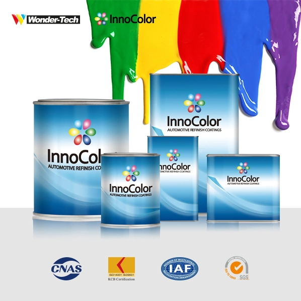 Imprimación Auto nivelador acabar capa base Pintura Pintura metalizada colores High Solid claro Wholesale/Supplier