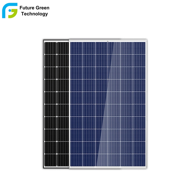 La Celda 60 Sistema de alimentación de 250W de energía solar fotovoltaica Módulo monocristalino
