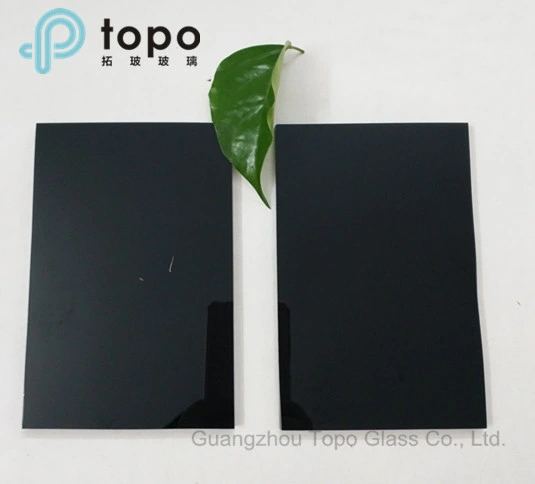 4mm-10mm Tinted Black Float Glass for Table Top, Coffee Table (C-B)